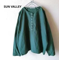 SUN VALLEY サンバレー　ブラウス　コットン　ゆったりのサムネイル