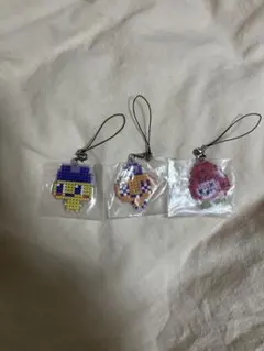 たまごっち　【一番くじ　F賞きらきらラバーチャーム】3種セット