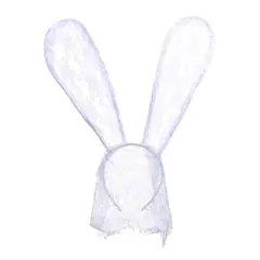 うさ耳 カチューシャ バニーガール レース コスプレ セクシー