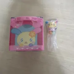 新品 サンリオキャラクターズ キューケース2 ウサハナ、 ガチャガチャ ウサハナ