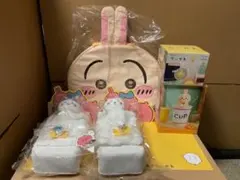 ちいかわ　ボストン・ティッシュケース・松屋おまけ