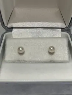 伊勢志摩英虞湾産あこや真珠　5.5 5.7mm パールピアス