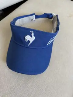 LE COQ SPORTIF バイザー 青