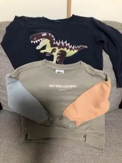 トレーナーまとめ売りMoujonjon 恐竜トレーナーセット