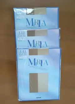 GUNZE MIRICA ストッキング 3足セット L-LL