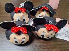 ディズニー　プライズ　プチプチドーム　ミニーマウス　４個セット