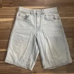 ZARA ライトブルー バギージョーツ ハーツデニム デニムショーツ