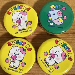 BT21 プチキャン 缶ケース 4個セット