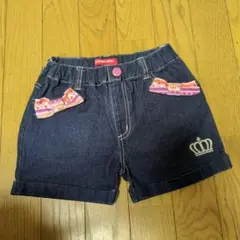 BABY DOLL 半ズボン デニム１２０