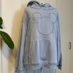 H＆Mディズニー ミッキーマウス パーカー グレー