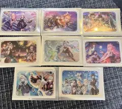 原神 [Genshin] シールウエハース カード 8枚セット 美品