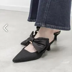 美品♡Le Talon ドット柄シースルーバレエシューズ 22.5cm - メルカリ