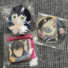 鬼滅の刃　伊之助　まとめ売り☆ufotable フィナーレ　コースター、缶バッジ