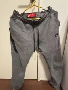 NIKE テックフリース パンツ 赤タグ 廃盤 グレー M