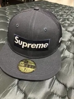 Supreme NE タグ付き新品未使用品 CAP 黒 7 1/4 Supreme◇シュプリーム×ニューエラ/world famous/キャップ/7 1/4