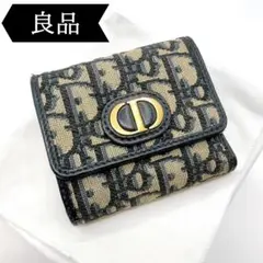 ◇クリスチャンディオール◇オブリーク/トロッター/三つ折り財布/Dior