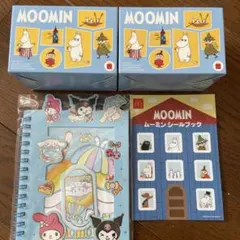 ハッピーセット景品ムーミン &シールブック／第2弾 オマケとクリスマスプレゼント