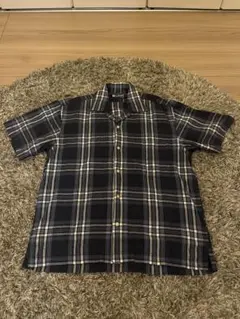 CHAPS RALPH LAUREN レーヨン　リネン　開襟シャツ