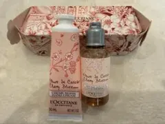 ロクシタン　ハンドクリーム　シャワージェルセット