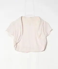 【sips littleblack】シフォンドレープボレロ