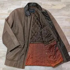 ★冬物最終セール★Sub Urban 90s 牛革レザージャケット 総柄裏地