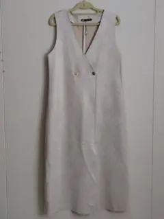 ZARA フェイクスエード　ジャンパースカート　Mサイズ