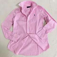 ポロ ラルフローレン RALPH LAUREN ストライプ シャツ ポニー刺繍