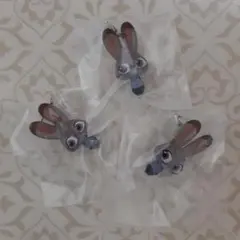 ズートピア2 めじるしアクセサリー　ジュディ ホップス 3個セット