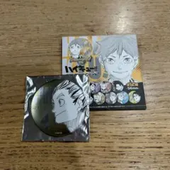 ハイキュー!! ファンパーク　デコレクション缶バッジ　木兎　アートコースター