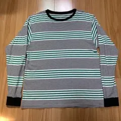 ■美品■uniform experiment■ボーダー 長袖 Tシャツ■3 L■