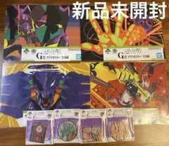 こころ様専用【新品未開封】エヴァンゲリオン　一番くじ　E賞ラバー　G賞ポスター