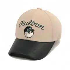 【人気商品 】マルボンゴルフ　キャップ Malbon Golf 帽子 緑色