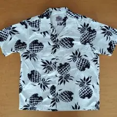 DUKE KAHANAMOKU アロハシャツ 日本製 パイナップル柄 Sのサムネイル