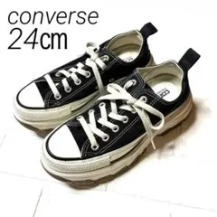 コンバースconverse厚底スニーカーLOオールスタートレックウェーブ23.5
