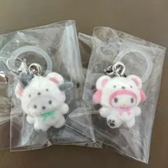 サンリオめじるしアクセサリー ふわふわスノー マイメロ ポチャッコ