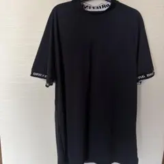 ブリーフィング　ハイネックTシャツ　ブラック　XLのサムネイル