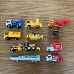 【トミカ】働くくるま ミニカー10個セット