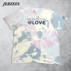 JERZEES Tシャツ XL タイダイ パステルカラー ビッグシルエット 古着