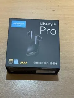 soundcore Liberty 4 Pro ブラック 新品 未開封 値下げ⭕️ Anker Soundcore Liberty 4 Pro Bluetooth 5.3 完全ワイヤレスイヤホン