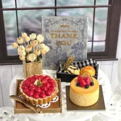 ミニチュアスイーツ　ハンドメイド　〜ケーキ&お菓子～