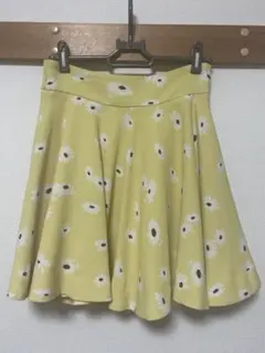 Snidel フラワープリント フレアスカート F