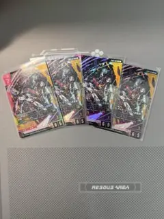 ガンダムカードゲーム GQuuuuuuX（オメガ・サイコミュ起動時） LR 4枚