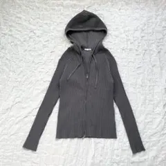 ダブルジップ パーカー