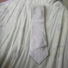PRADA グレー ドット柄 ネクタイ
