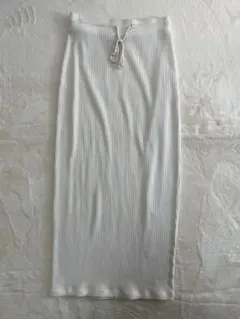 ZARA リブ編み タイトスカート S