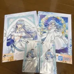 【美品】一番くじ ホロライブ　ビジュアルボード　ラバーチャーム　雪花ラミィ