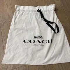 COACH コットン製ショップバッグ 大きめ