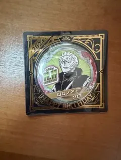 ONE PIECE ロロノアゾロ バースデー缶バッジ