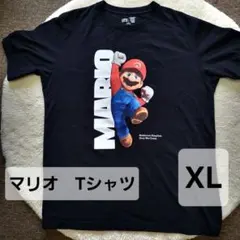 ユニクロ　ザ・スーパーマリオブラザーズ　ムービーTシャツ　XL　USJコーデ
