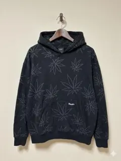 HUF ブラック　パーカー XL 大麻